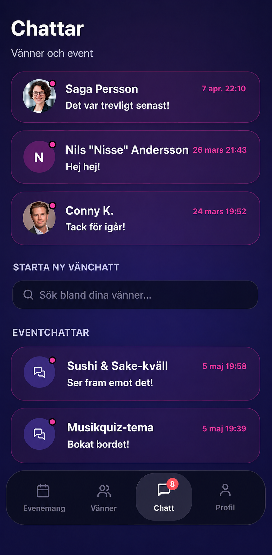 Håll snacket på ett ställe